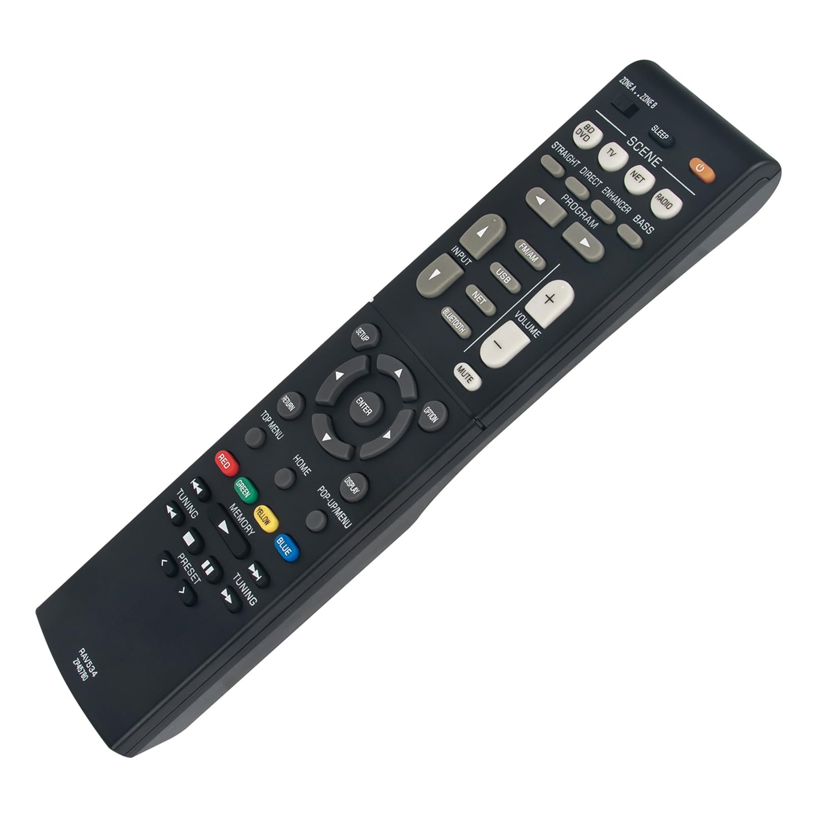 Telecomando Ricambio RAV534 Per Yamaha HTR-3069, RX-V483, RX-V485, RX-V579, RX-V583, RX-V581