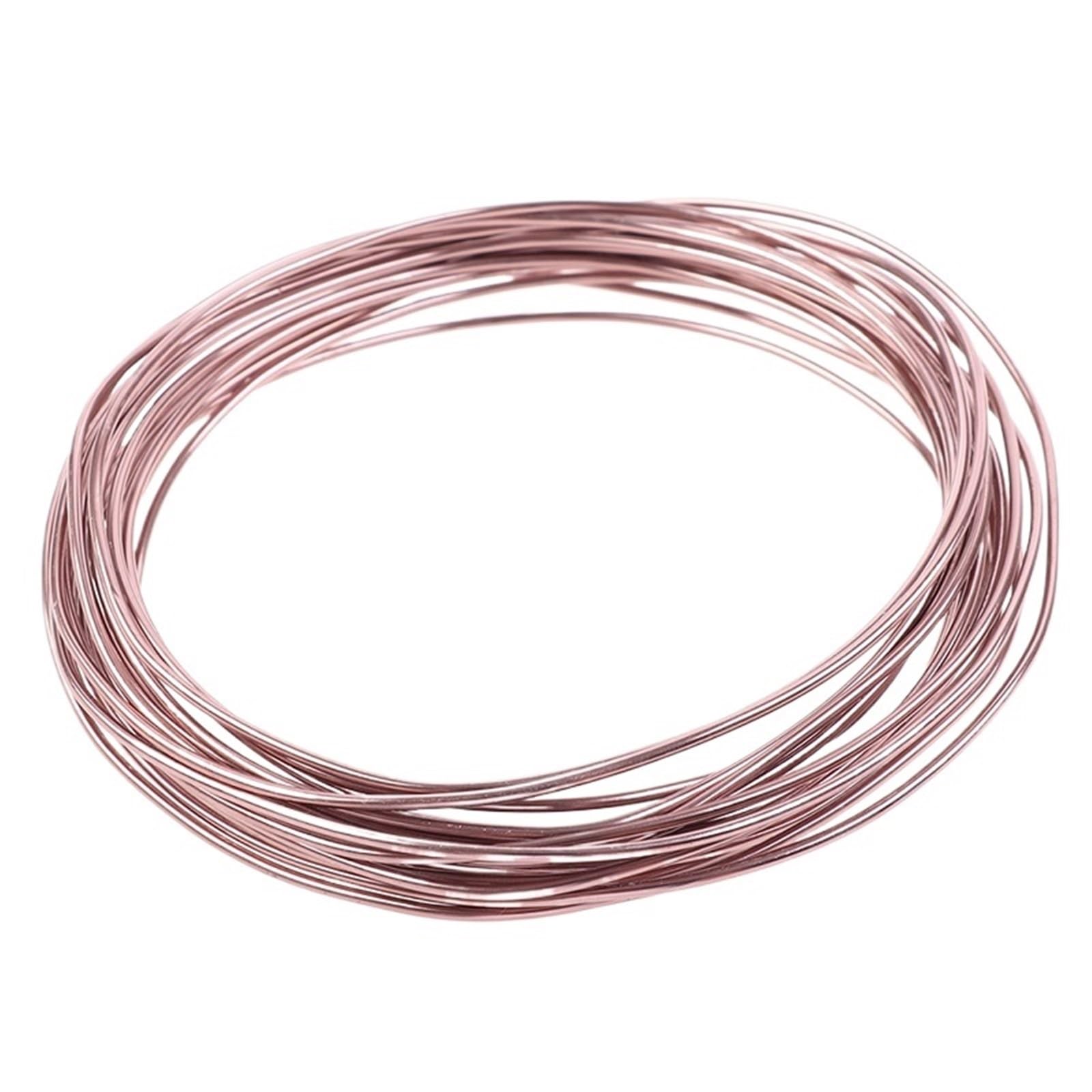 Aluminum Wire Craft, Anodized Aluminum Craft Wire Bonsai Training Kit 1.0-2.5mm Multicolor 5m(1.5mm)