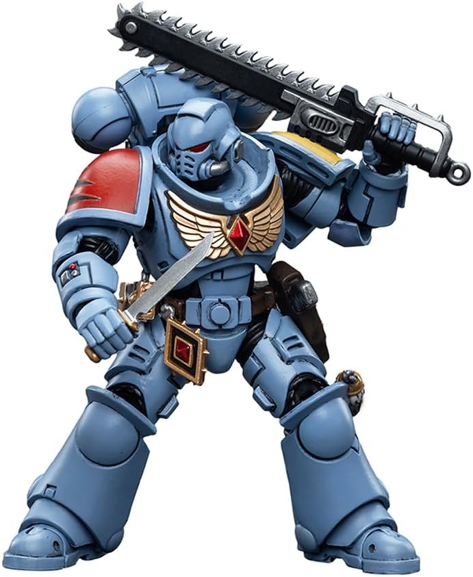 Joytoy Warhammer 40K Mecha 1/18 Action Figures Joytoy Figure Model Space Wolves Ragnar Blackmane