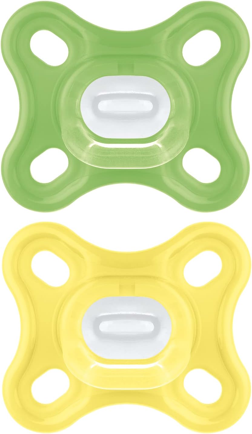 MAM Design Collection Pacifier for Breastfed Babies (Pack of