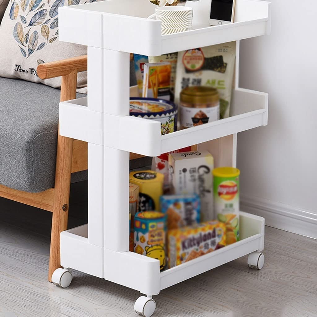 Stand di Stampa per Ufficio Portapattonaggio mobile portaoggetto stampante portache portapacchi staccabile con shelf shelf shelf shelf puleggia for la cucina for la camera da letto d'ufficio Staffa Sc