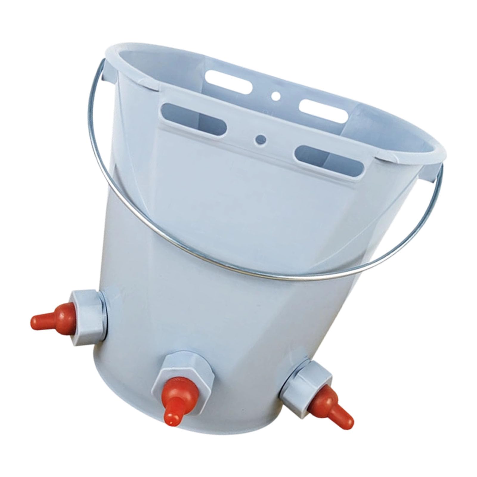 LUCKGONI Nipple 8L Feeder Bucket For Lamb Calves Puppies Nursing Bucket Multi Animal Nursing Tool Farm Drinking Equipment