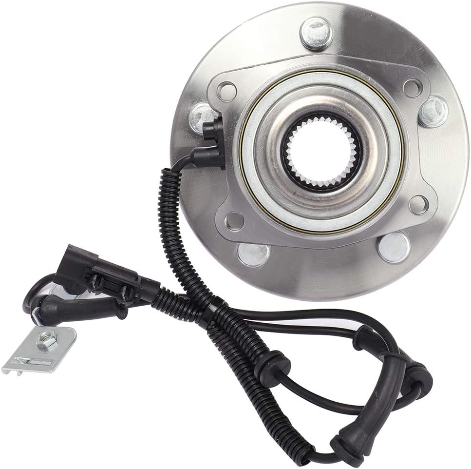 ECCPP Wheel Hub Bearing Assembly Front 513273 fit 08-14 For Chrysler Town & Country, 08-14 For Dodge Grand Caravan, 09-14 For VW For Routan Replacement For 5 Lugs Wheel Bearing with ABS 1 pcs