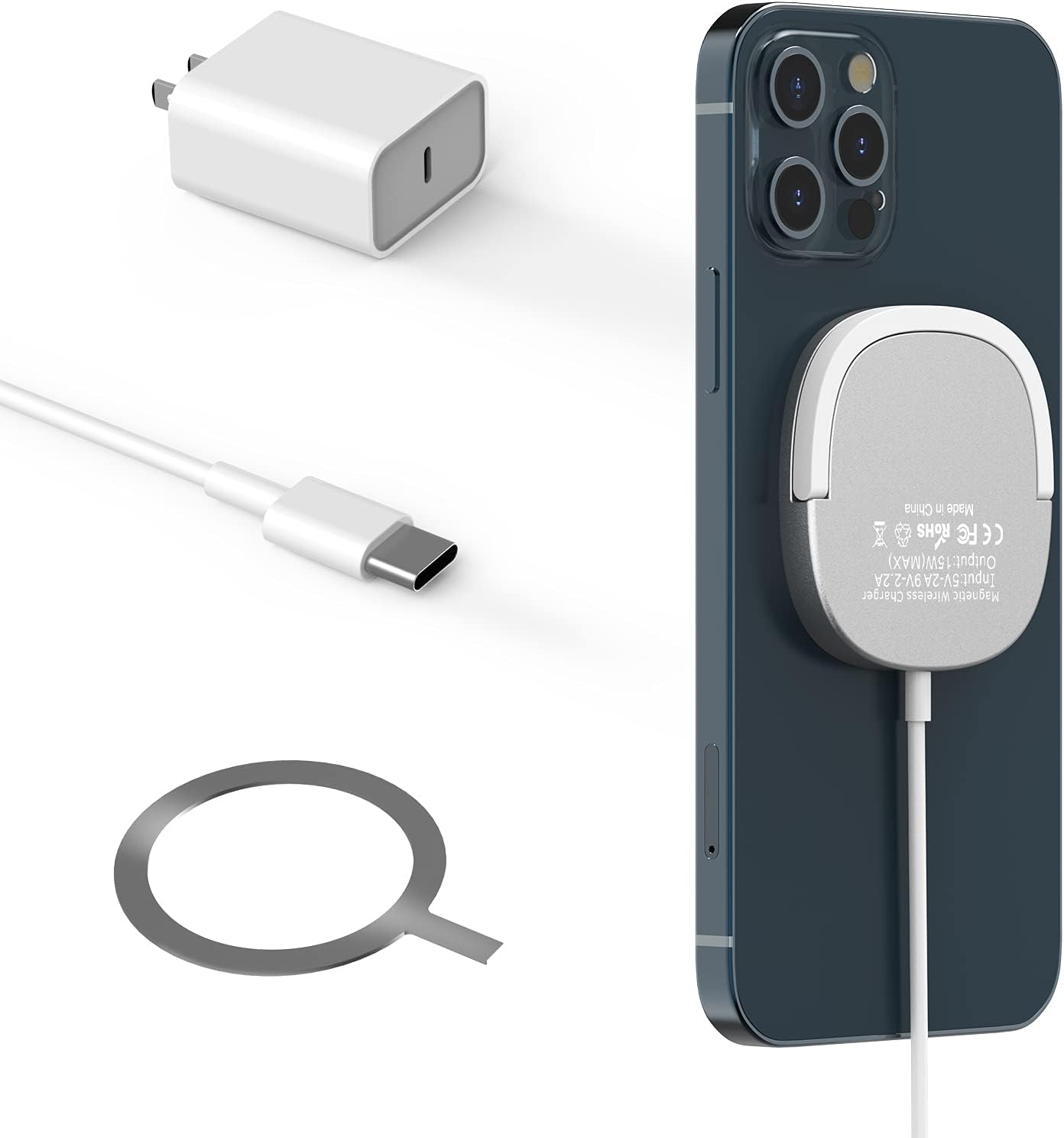 Aufixy ABAC Magnetic Wireless Charger, Compatible Nigeria Ubuy