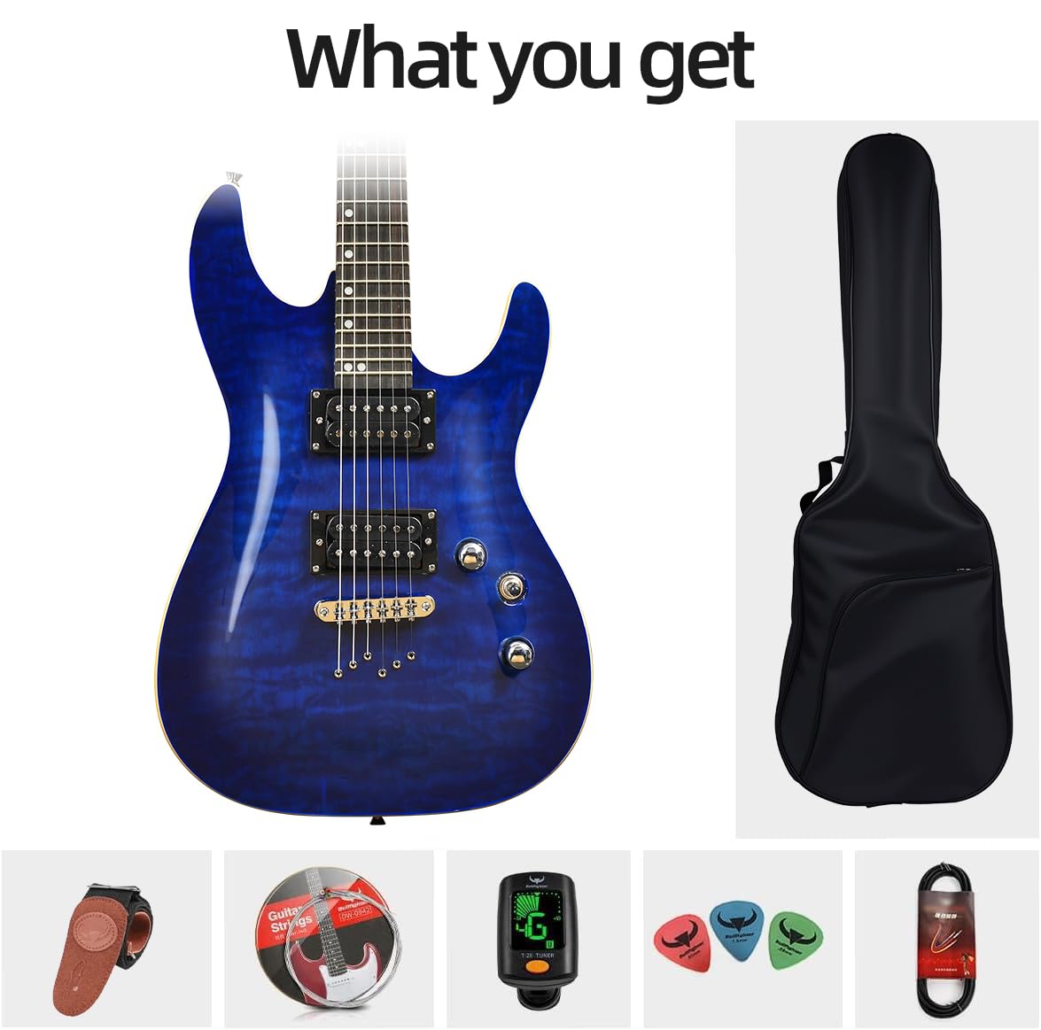 Amazon | Bullfighter エレキギター トラベルギターセット