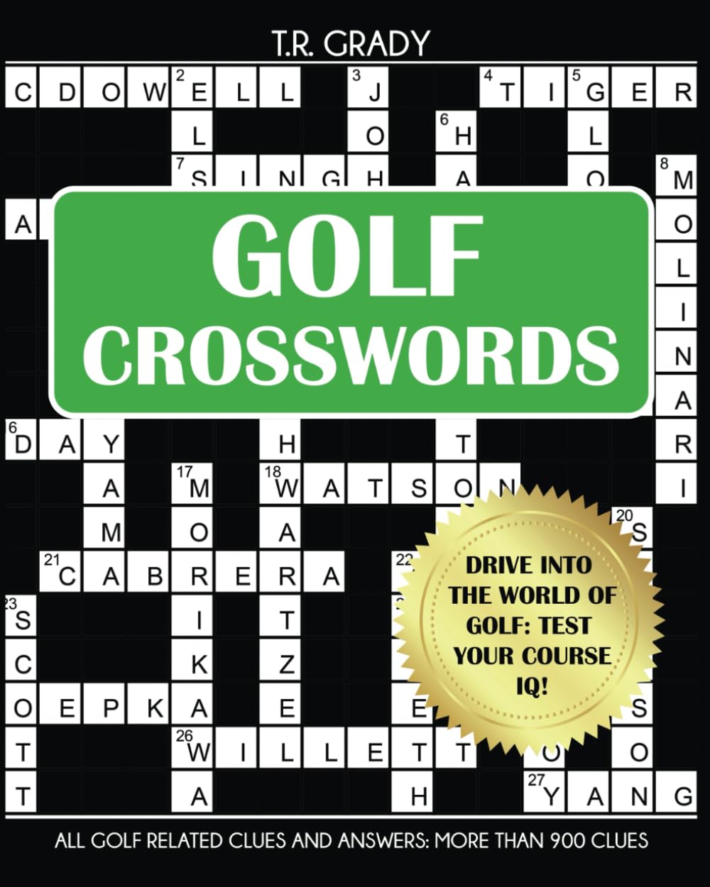 Golf Crosswords Grady, T.R. 9781647903992 Books