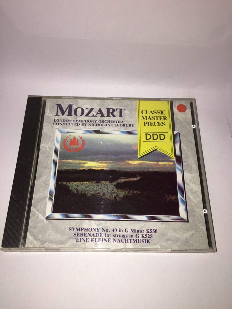 Mozart: Symphony No. 40 KV 550, Serenade For Strings KV 525, Eine Kleine Nachtmusik [Audio CD]