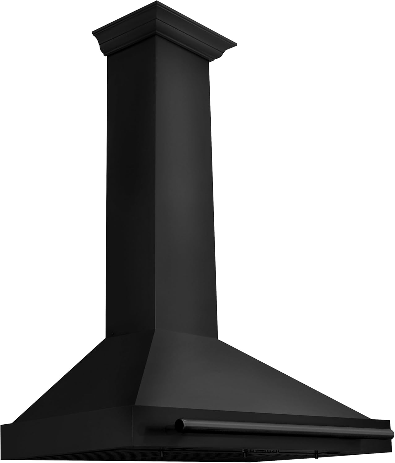 ZLINE 36 in. Convertible Black Stainless Steel Wall Mount Range Hood With Black Stainless Steel Handle (BSKB4X-36)