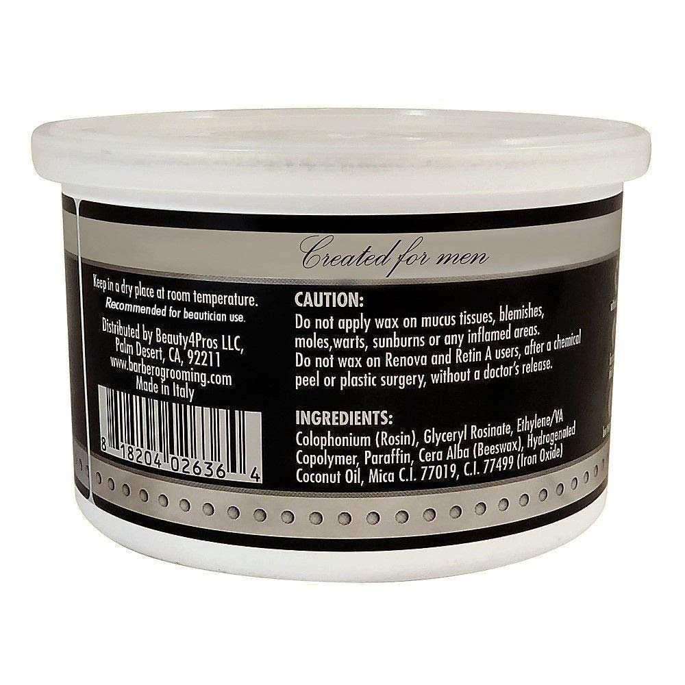 Amazon.com : Waxness Barbero Steel Hard Wax in Can 14 oz (400 g