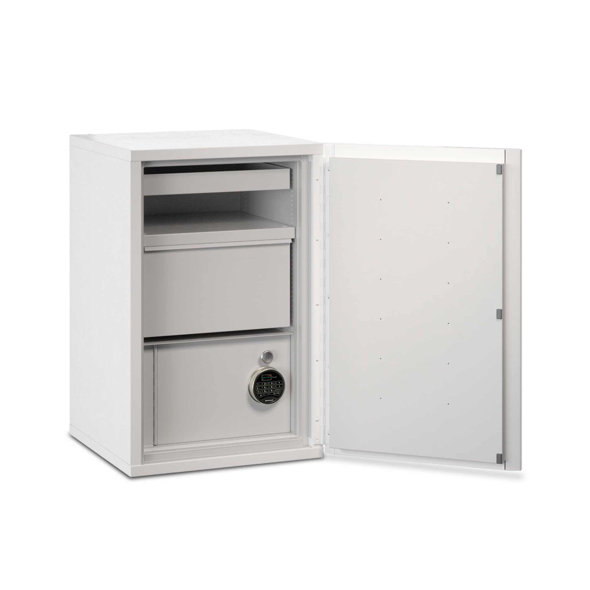 FireKing FireShield Edge Hybrid Fire Rated Storage Cabinet, Arctic White