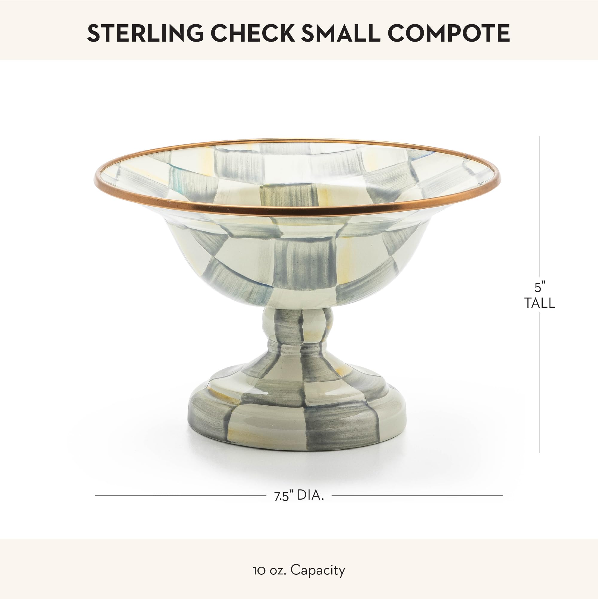 MACKENZIE-CHILDS エナメルコンポート MACKENZIE-CHILDS エナメルコンポート 【公式通販】