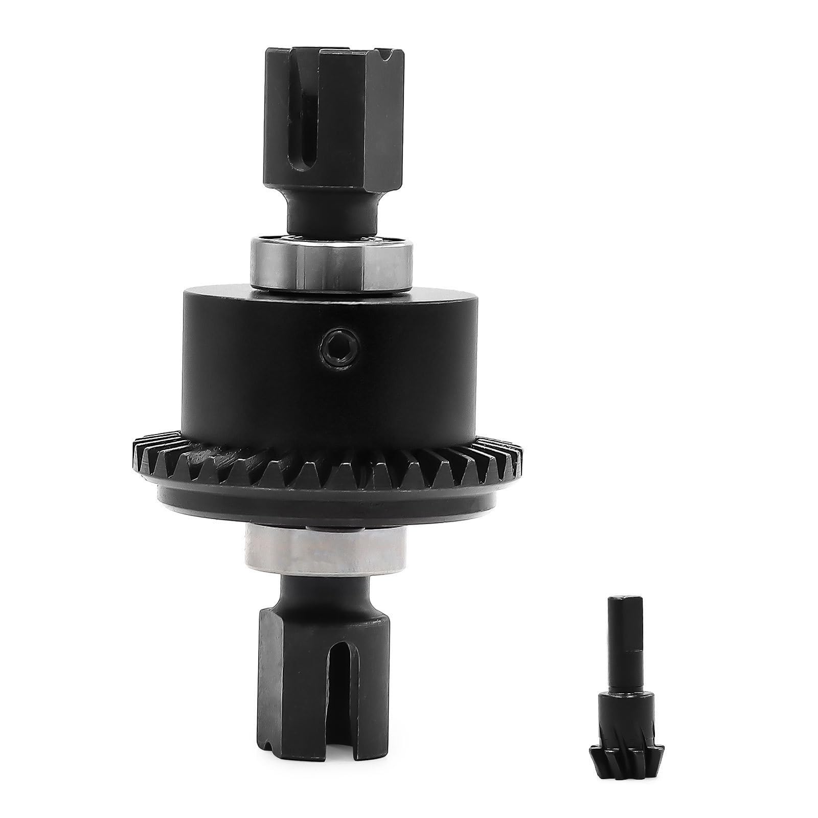 pour Arrma pour Kraton V5 V6 1/8 BIG pour Rock pour Mojave EXB 1/7 Kit De Différentiels Avant Et Arrière en Acier 35T 8T/43T 10T ARA310990 RC Améliorations Modèles