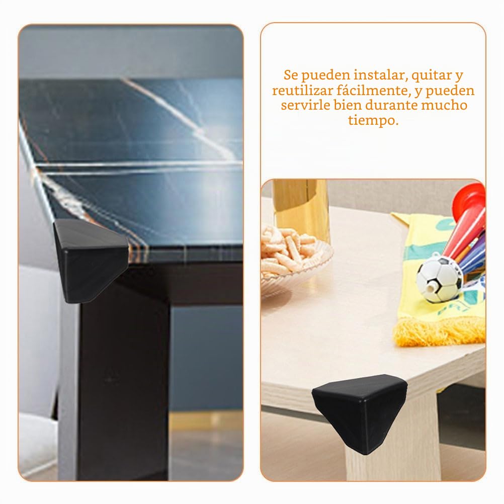 SOLUSTRE 100 Uds Protectores De Esquinas De Embalaje De Cartón Protector De Esquina De Plástico Para Bordes De Cajas Y Muebles Cubierta Para Esquinas De Baúl De Joyería Uso En Envíos