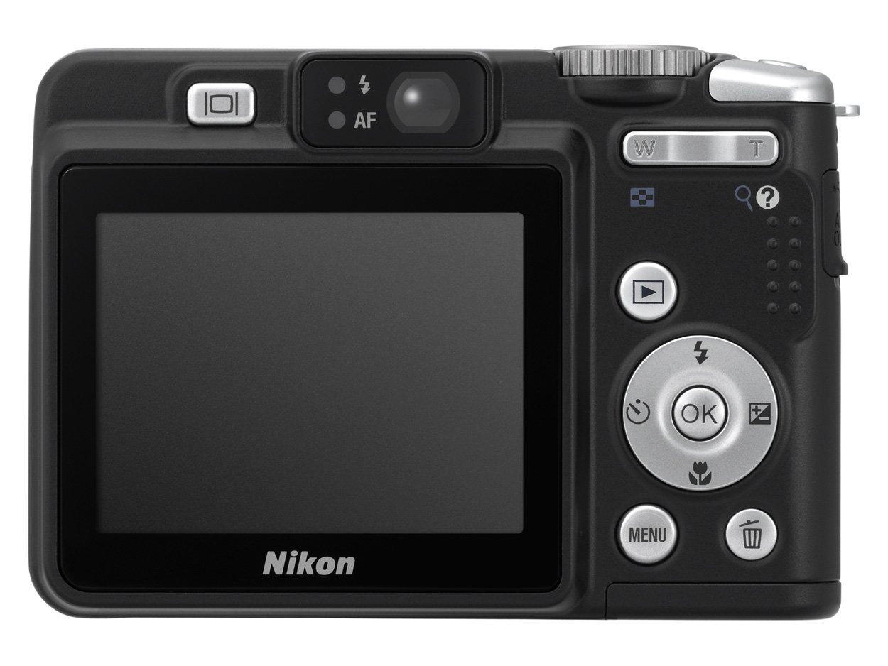 Nikon Coolpix P50 Digital Camera - Black (8.1MP, 3.6x Optical Zoom