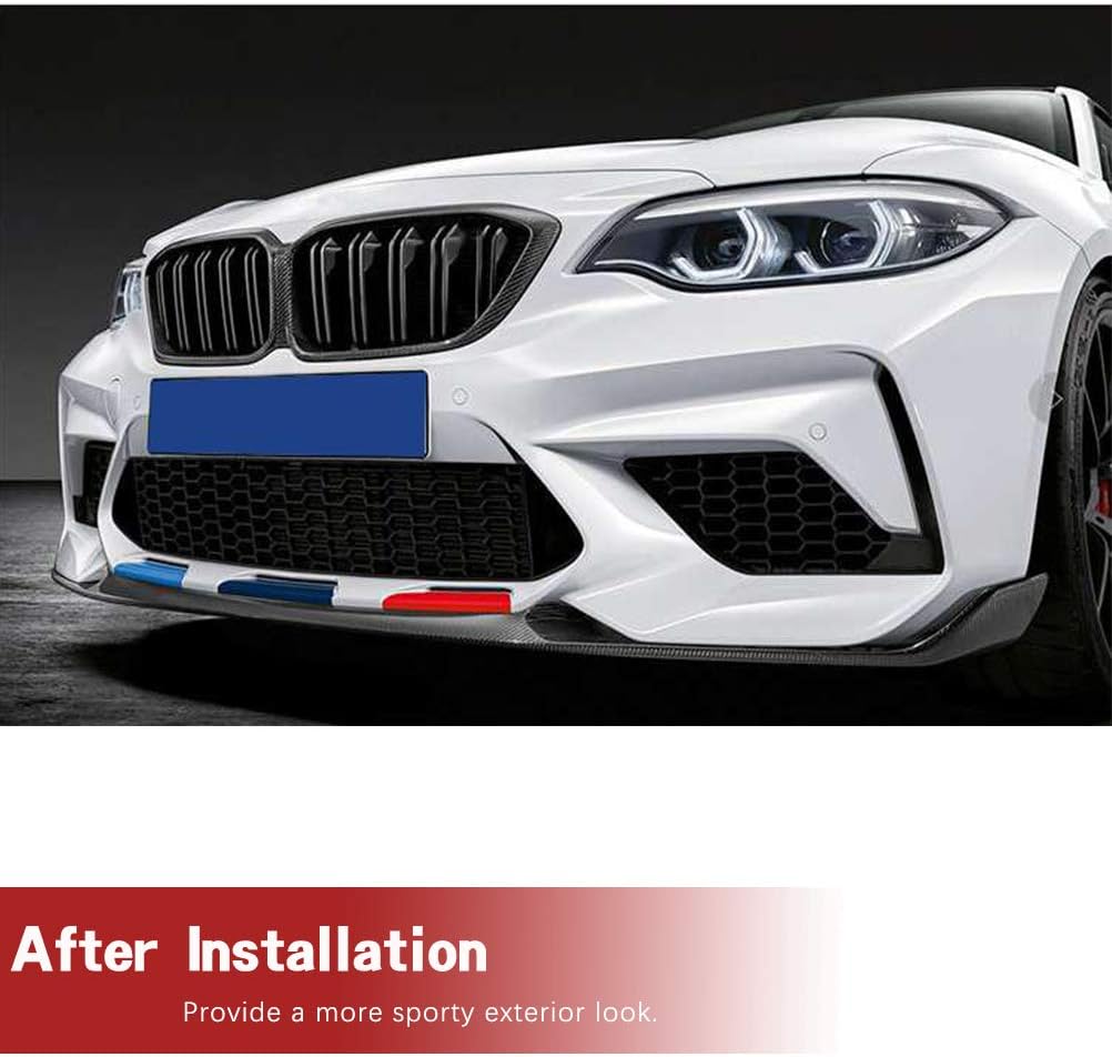 Carbon Fiber Front Middle Grille Frame Mesh fits for BMW F87 M2 M2C 2019 2020 Competition Factory Outlet