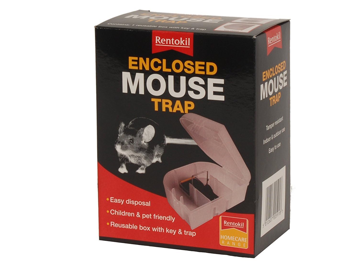 Rentokil Enclosed Mouse Trap PSE07 RKLPSE07