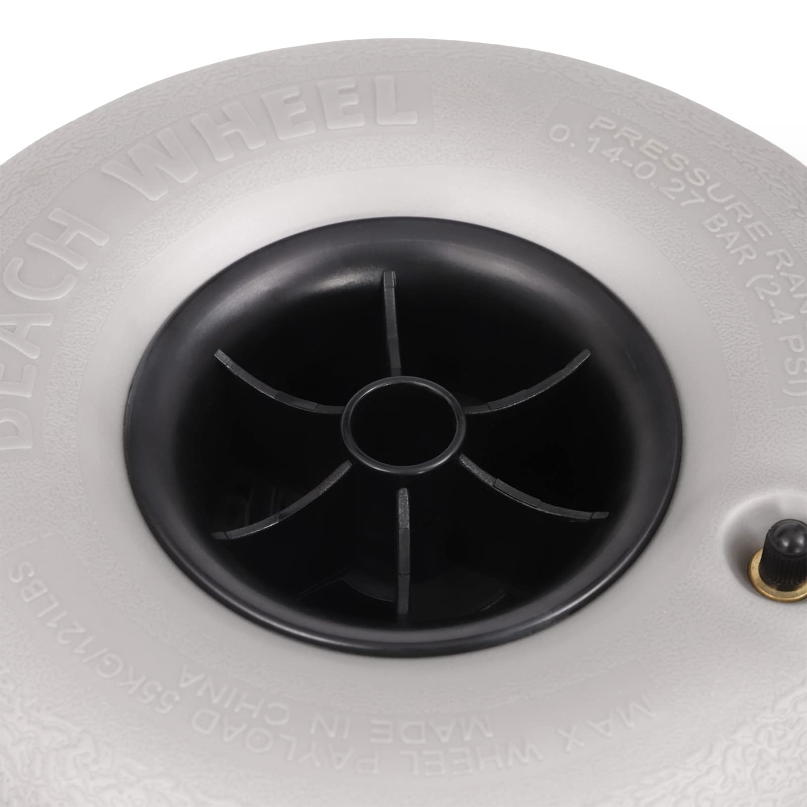 2 Pieces Beach Inflatable Wheels, 10