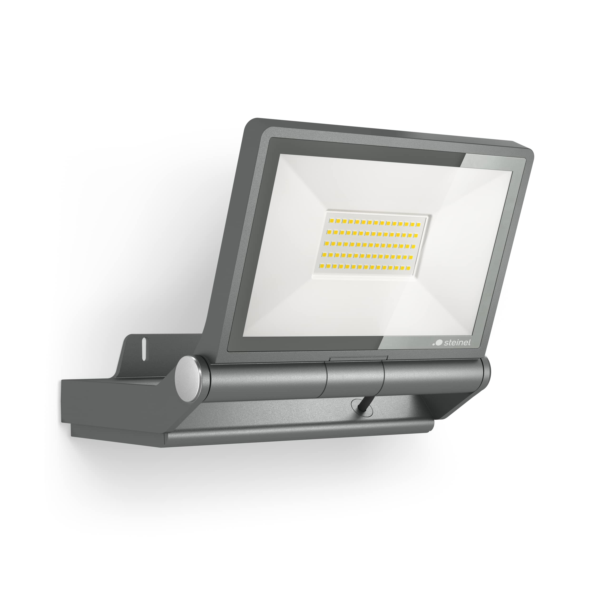 SteinelLED Floodlight XLED PRO ONE Max Anthracite, 49.4 W Spotlight, 6093 lm Yard Light, 3000 K, Aluminium, Adjustable LED Panel