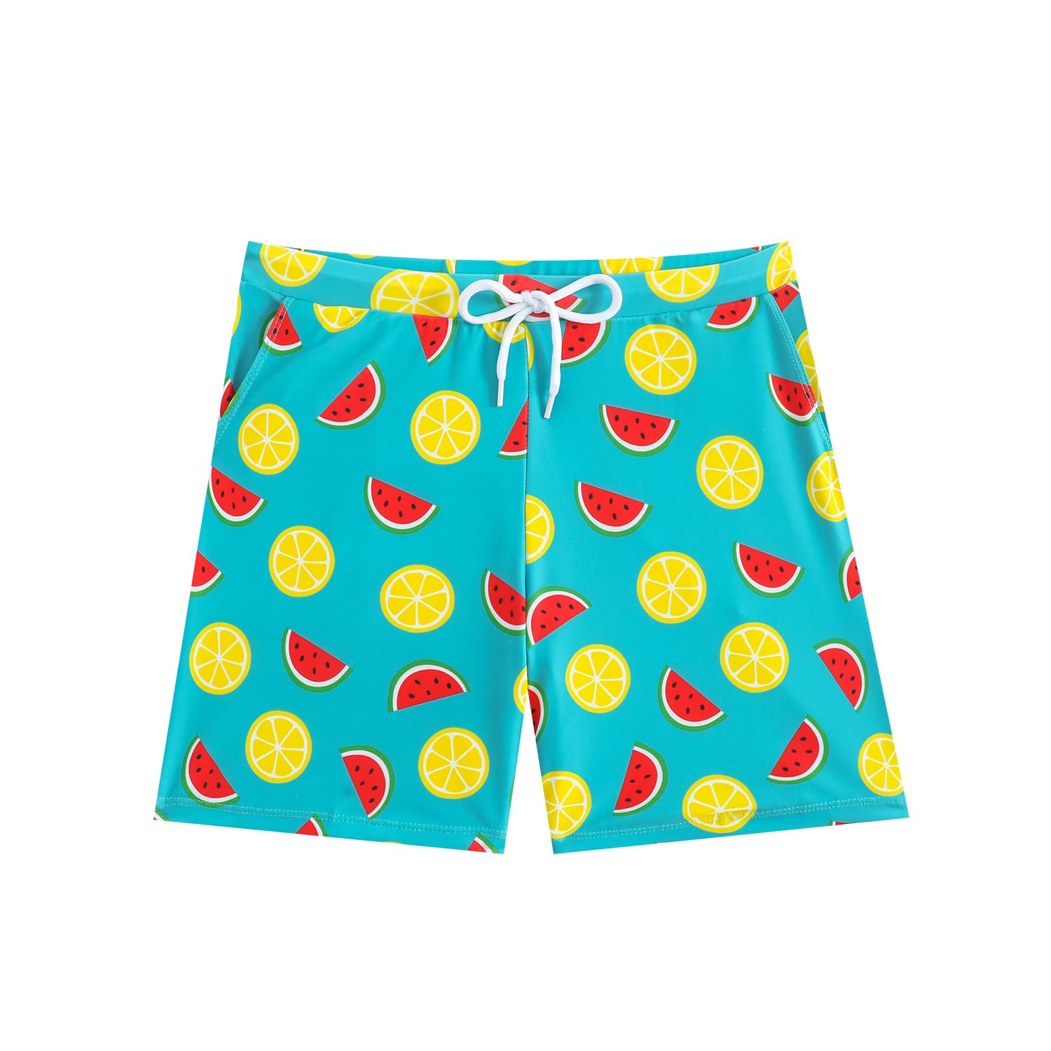 JZyangmei Toddler Boys Swim Trunks Quick Dry Mesh Swim Shorts Kids Elastic Waist Beach Boardshorts Swimsuit 2-12 Years