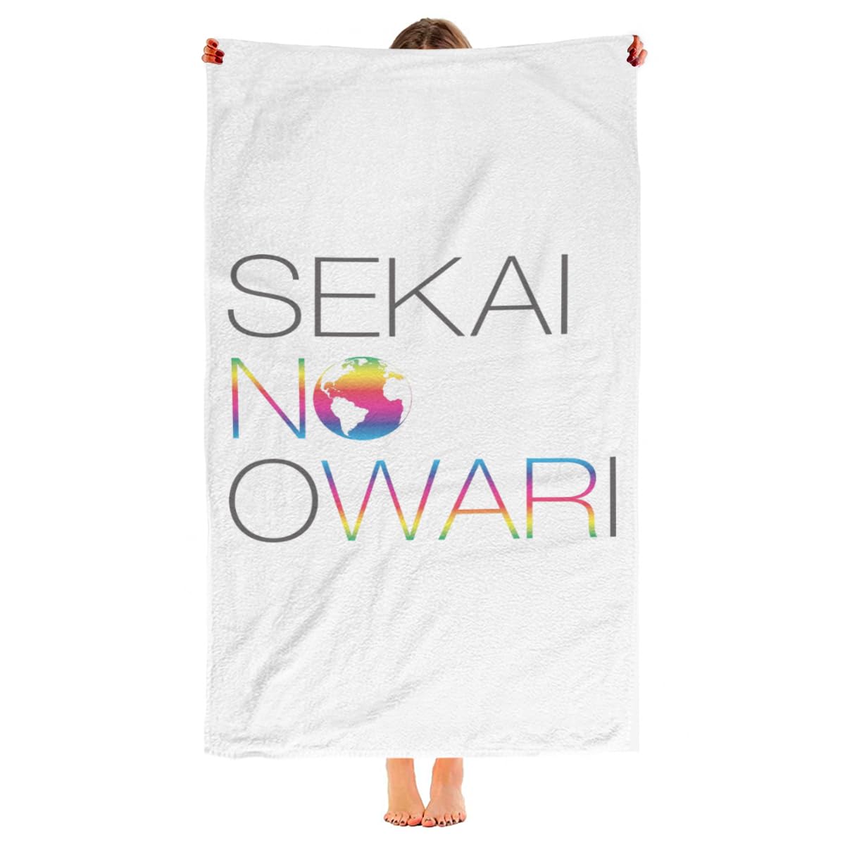 Amazon.co.jp: ビーチタオル 世界の終わり Sekai No Owari 大判 バス 