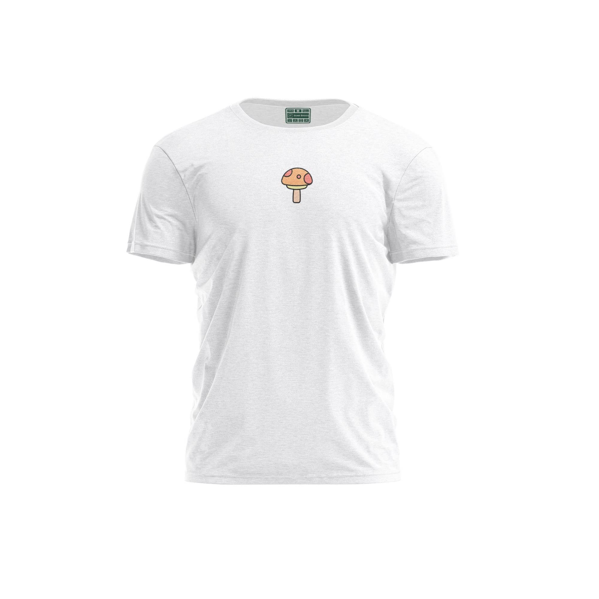 Bona Basics Herren Butswi-103043-m T-Shirt, weiß, M