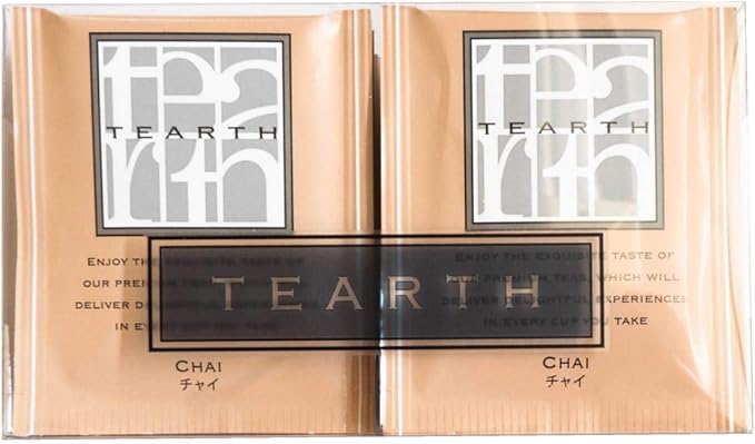 Amazon Tearth ティーアース ブラックティー チャイ ティーバッグ 12袋入り 個包装 Tearth 紅茶 通販