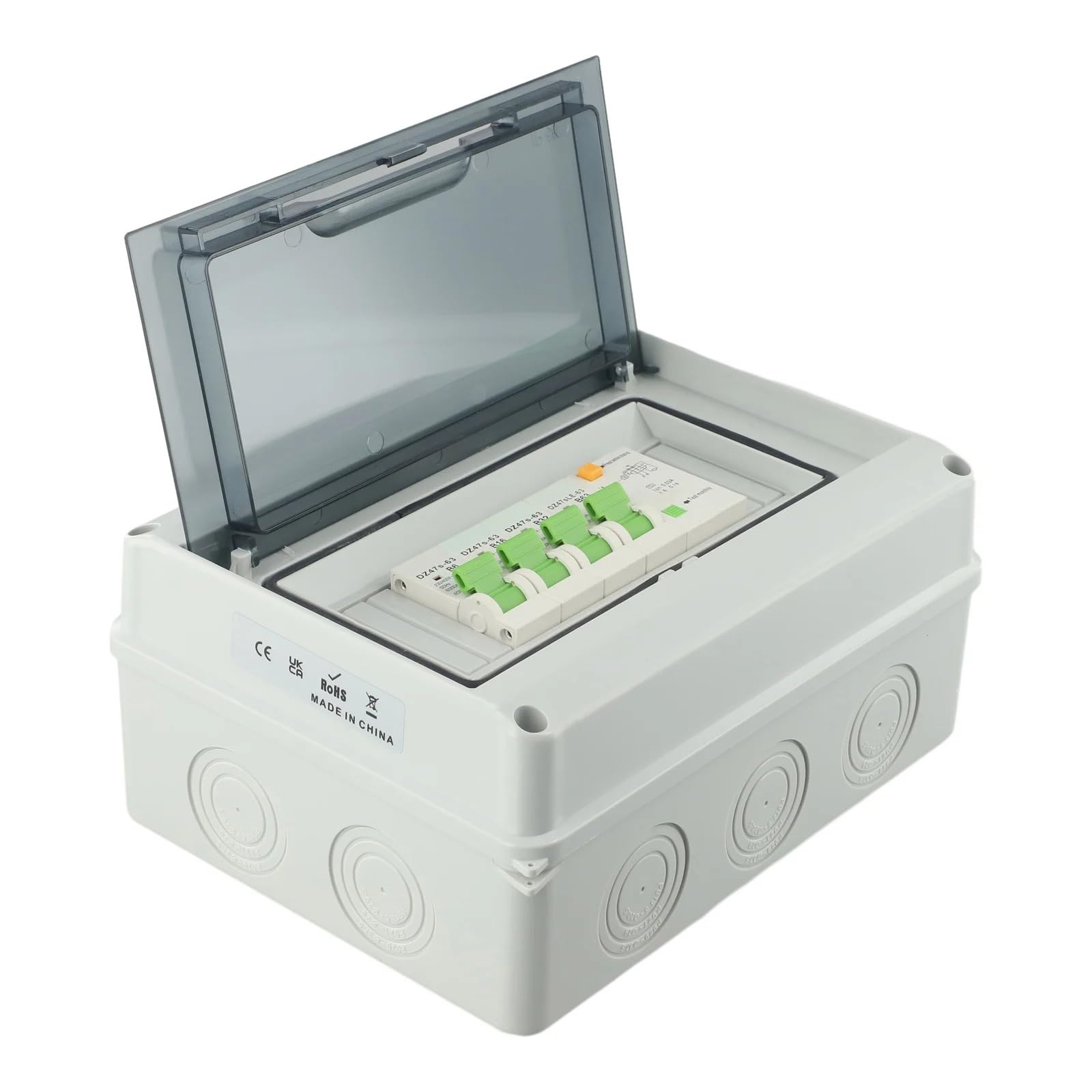 Cuadro Electrico, Cuadro Electrico Superficie Disyuntores Caja de distribución Versátil Impermeable Fácil instalación Protección contra Fugas en Interiores Seguridad en Exteriores