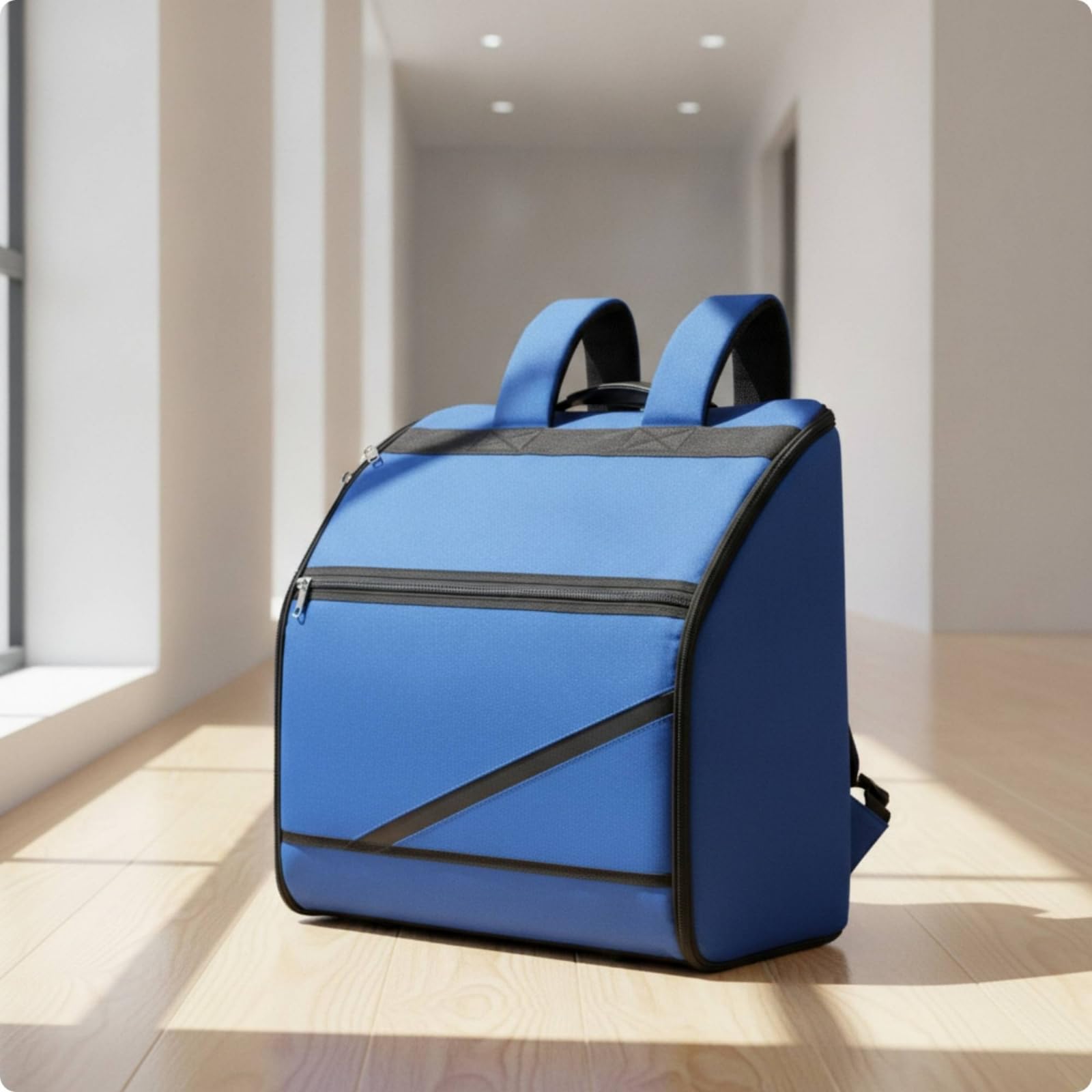 Borsa da Trasporto Imbottita Custodia Antiurto Zaino per Musicisti, Studenti di Musica, Concerti, 96 Bassi