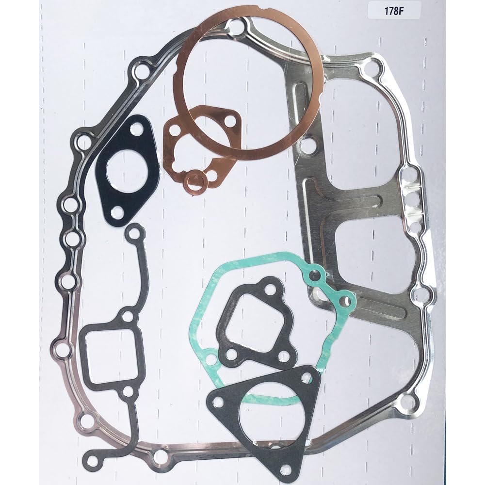 Jeu de joints complet pour Yanmar 178F et LA70 kit d'étanchéité moteur diesel