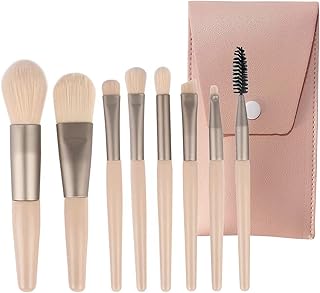 Juego de 8 brochas de maquillaje, mini brocha...