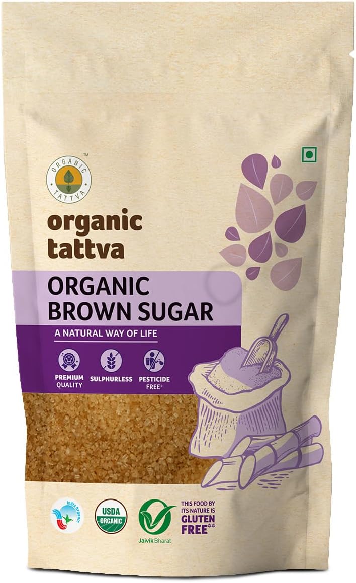 Organic Tattva Brown Sugar, 1 kg