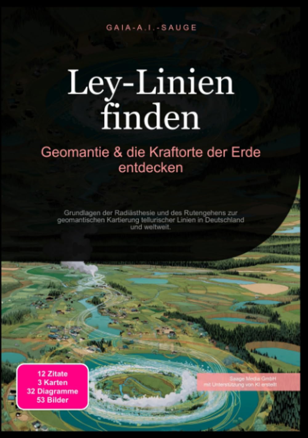 Ley-Linien finden: Geomantie & die Kraftorte der Erde entdecken: Grundlagen der Radiästhesie und des Rutengehens zur geomantischen Kartierung tellurischer Linien in Deutschland und weltweit.