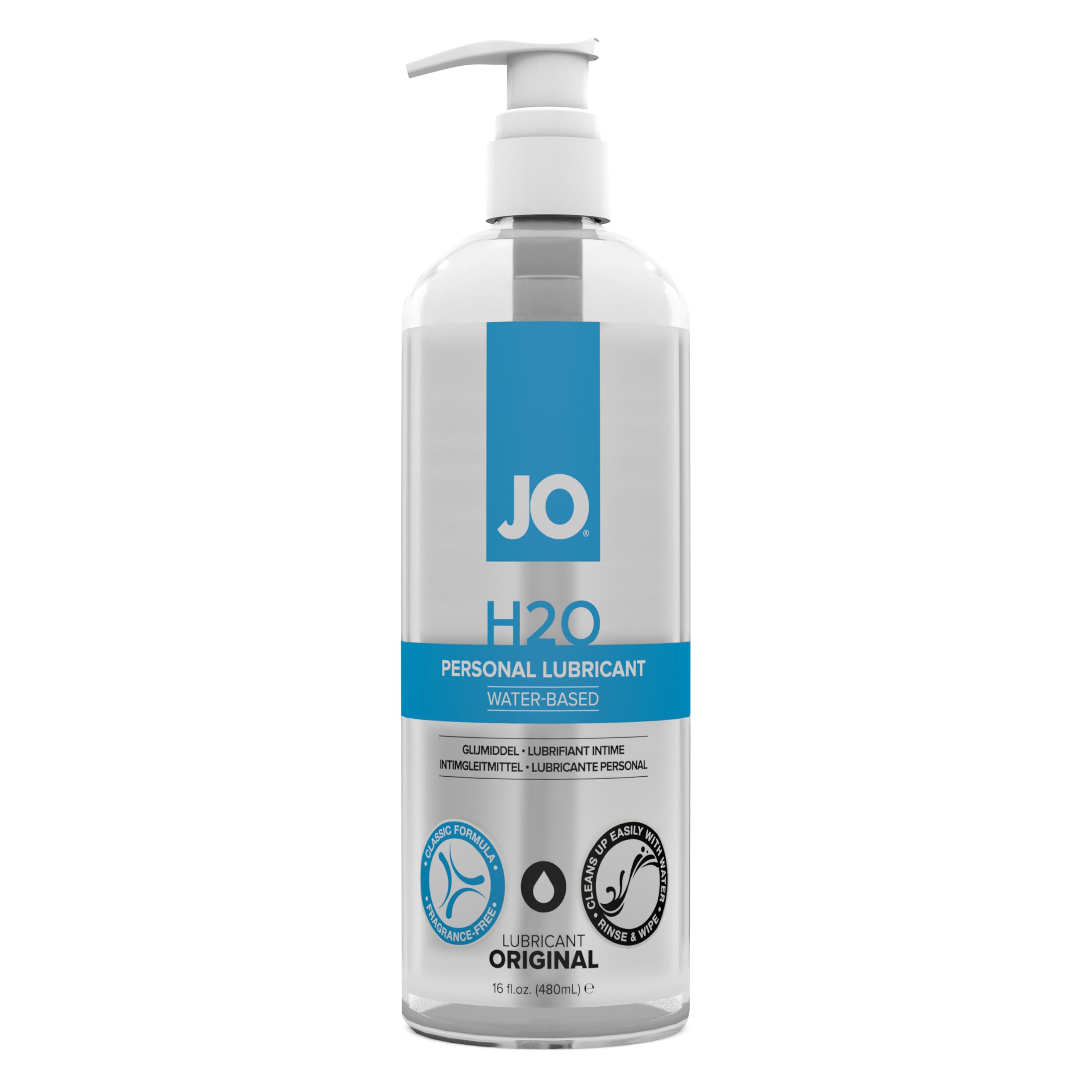 System Jo H2O Lubricant - 16 oz