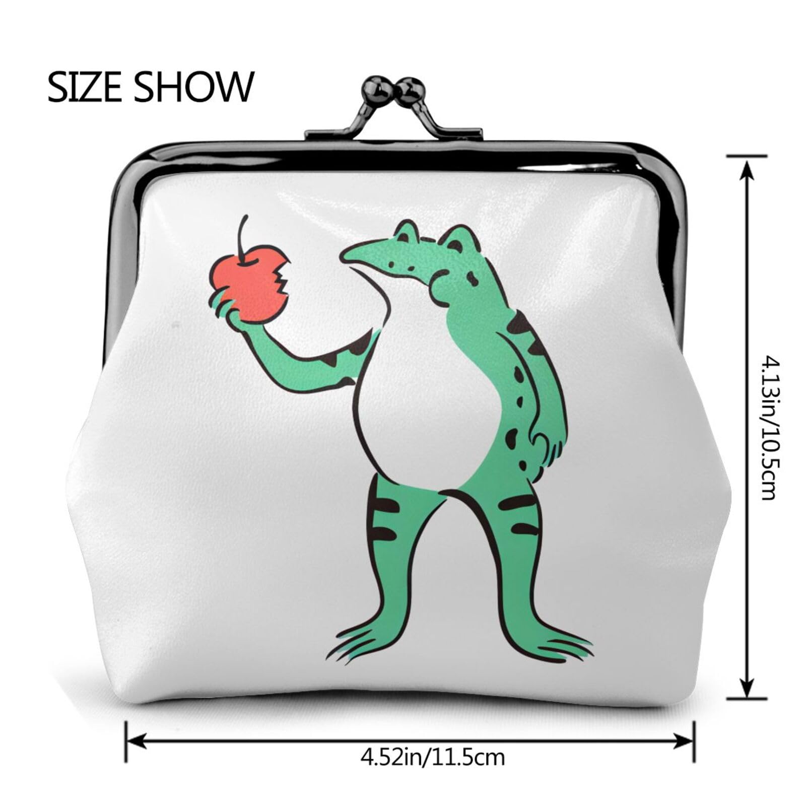 カエルがま口財布ポーチ小物入れ