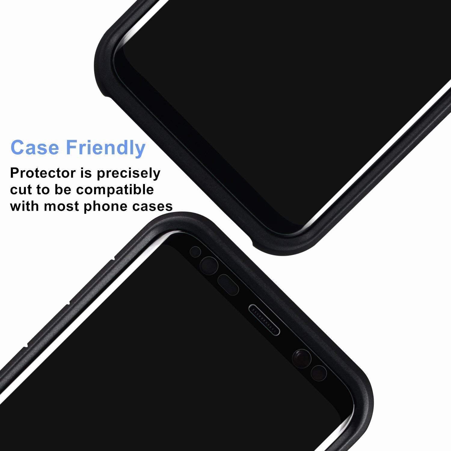 Upscreen Pellicola Protettiva Hybrid Glass Per Google Pixel 4a, Durezza 9H, Anti-impronta, Made In Germany