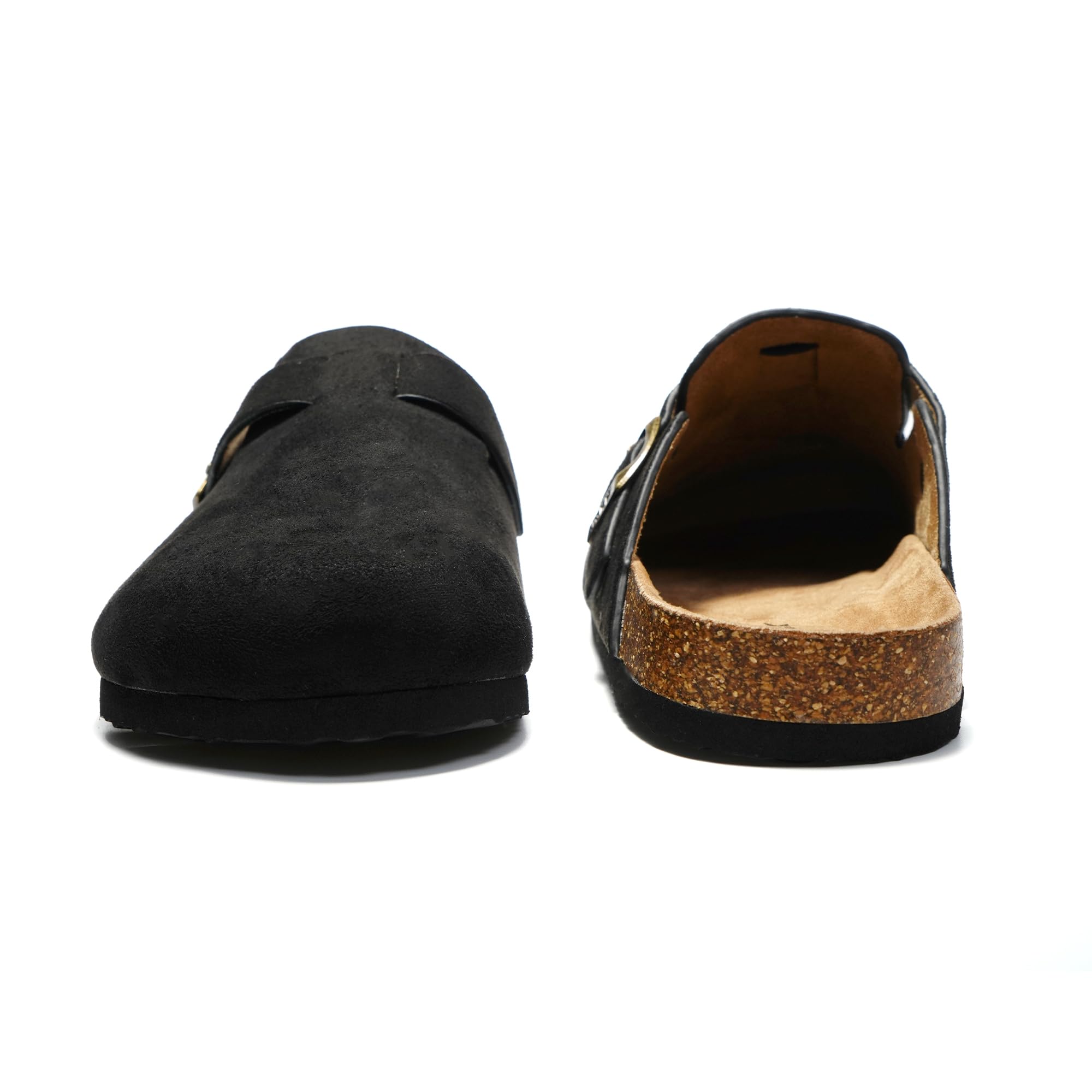 JOMIX Sabot Uomo Eleganti Punta Chiusa Suola Sughero