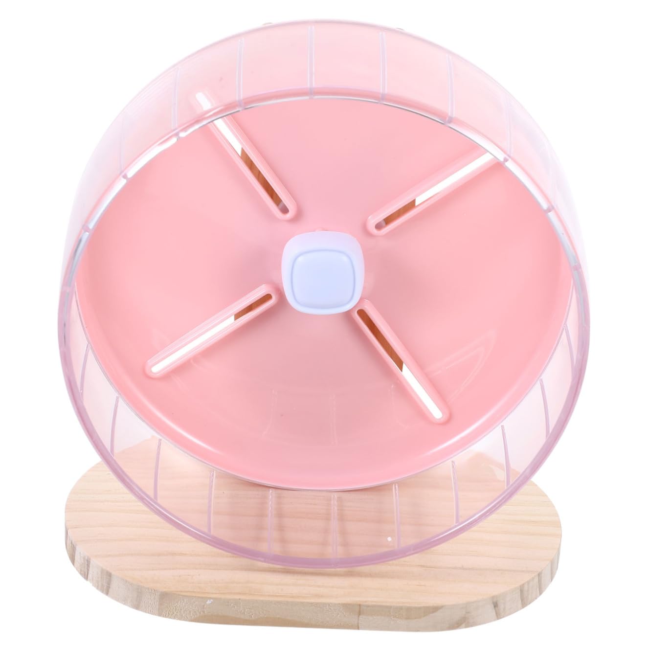 1 Ensemble Roue de Course Silencieuse pour Hamster et Rongeur avec Support Accessoire pour Chinchilla Souris et