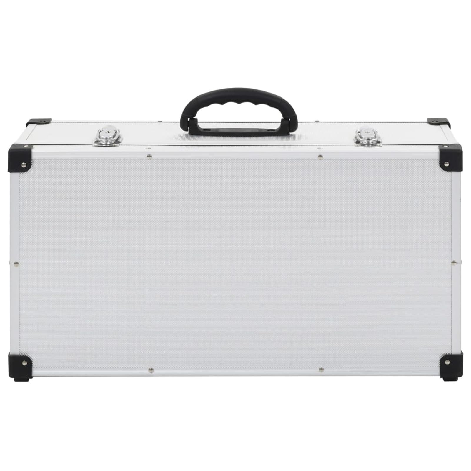 Custodia CD per 80 CD in Alluminio ABS Argento,Forniture per Ufficio,Archiviazione e organizzazione,Porta CD/DVD-91854