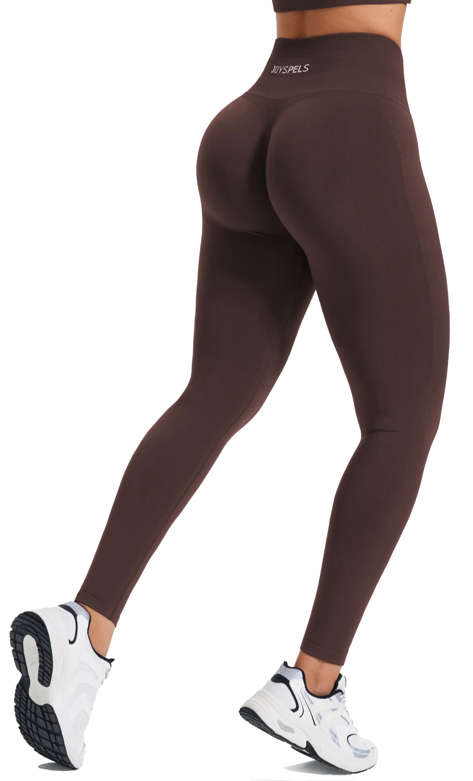 JOYSPELS Damen Scrunch Sport Leggings Seamless Sporthose Gym Leggins Push Up Yogahose