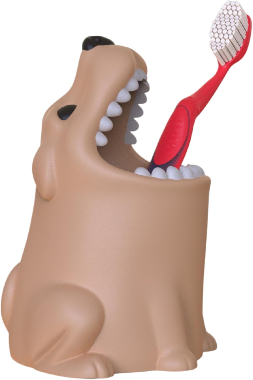 Winkee - Animal Toothbrush Holder Dog | Practical, Hygienic & Versatile | Individual Toothbrush Holder for Children | Toothbrush Holder No Drilling Required