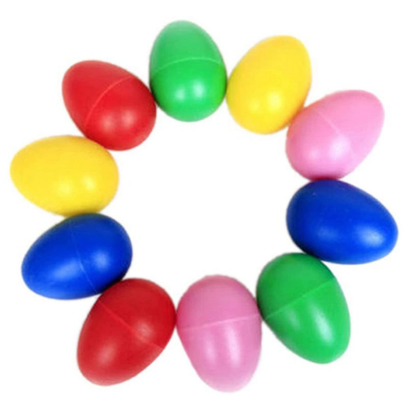100 Pack D'Instruments de Musique à Percussion en Plastique Joue Shakers Maracas D'Oeufs