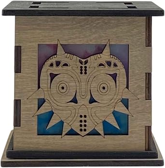 Time Hero Decorative Light Up Box | Video Game Shelf Decor | Link Night Light | Desk Lamp | Made in USA