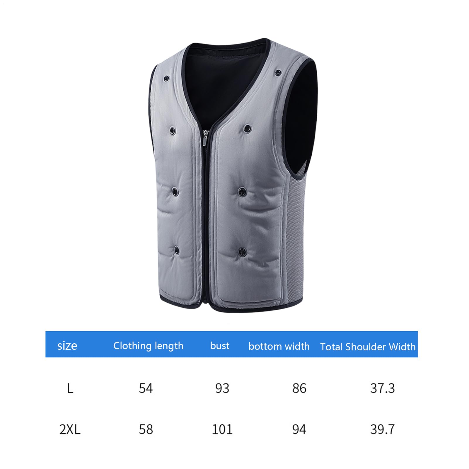 Chaleco Refrescante Hombre | Chaleco Refrescante Hombre para Climas Cálidos | Ropa Unisex Reutilizable Para Actividades Verano Al Aire Libre Como Motociclismo Ciclismo Correr Pesca Y