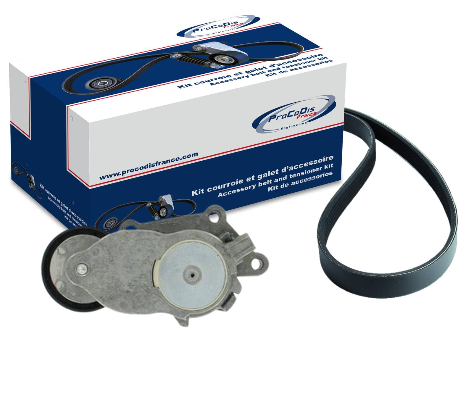 Kit Courroie et Galet d'Accessoire Procodis KGA2042