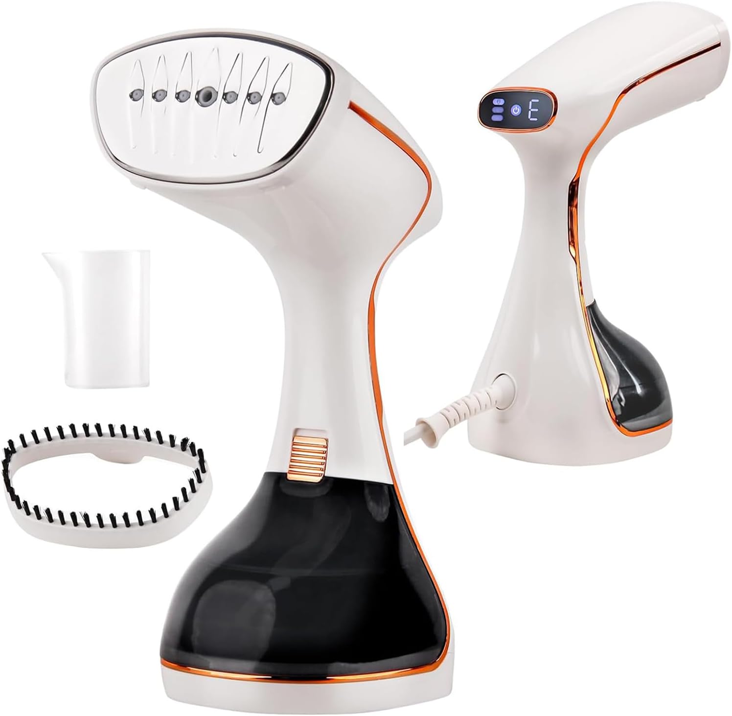 Handheld Clothing Steamer, 1430W High-Power 320ml Large Capacity Clothing Wrinkle Remover, 20s Fast Preheating Multifunctional Iron with A Maximum Steam Flow Rate of 0.74oz/min (White)