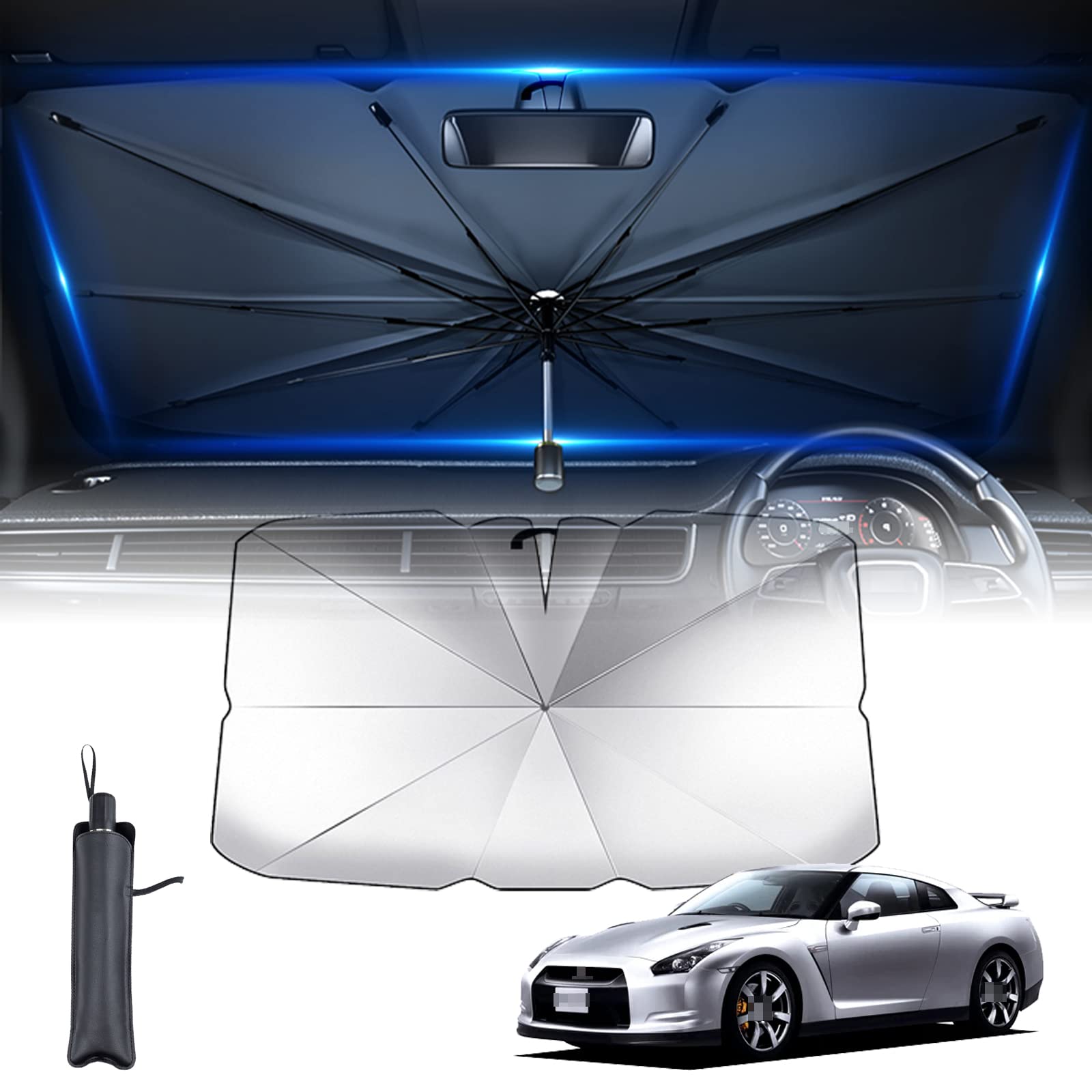Amazon.co.jp: 【2023新登場 10本骨 】汎用機種 日産 GT-R GTR GT-R