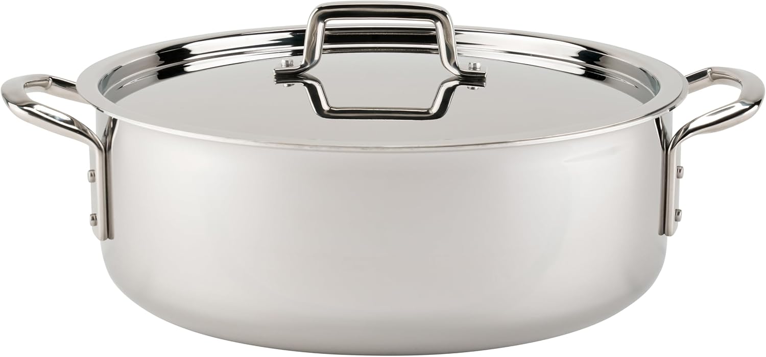WINCO Tri-Ply Brazier, Silver