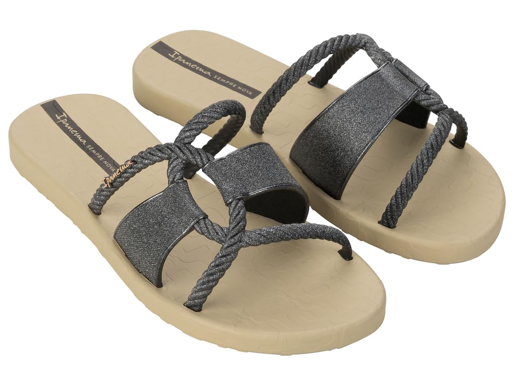 Ipanema DIVERSA Mais Slide AD, Women's Flip Flops, Metallic, 37 EU, metallic, 5 UK