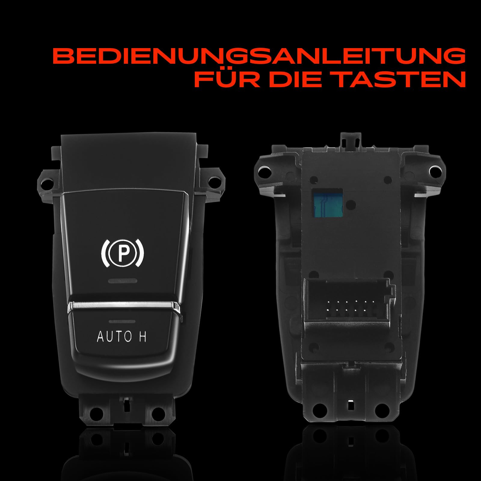 Frankberg Feststellbremse Schalter Parkbremse Handbremse 11-Polig Vorne Links für F10 F11 F06 F12 F13 F25 F26 2009-2019 61319385029