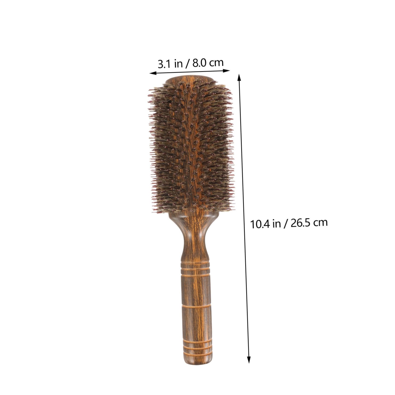 Beavorty Große Lockenbürste mit Nylon und Borsten zum Entwirren und Stylen von Nassem oder Trockenem Lockigem Haar für Damen und Mädchen